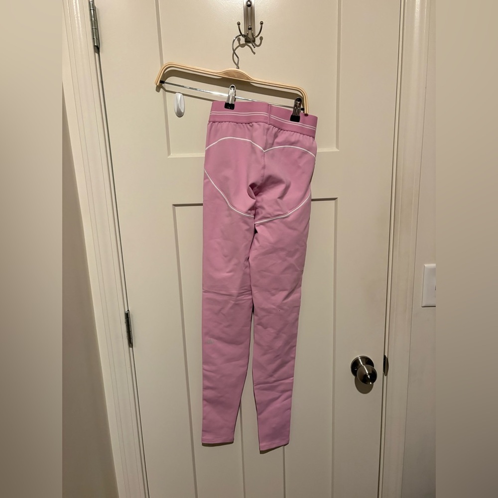 ALO Yoga Airbrush High-Waist Heart Throb Legging XXS Candy Heart Pink/White NWT - Picture 5 of 7